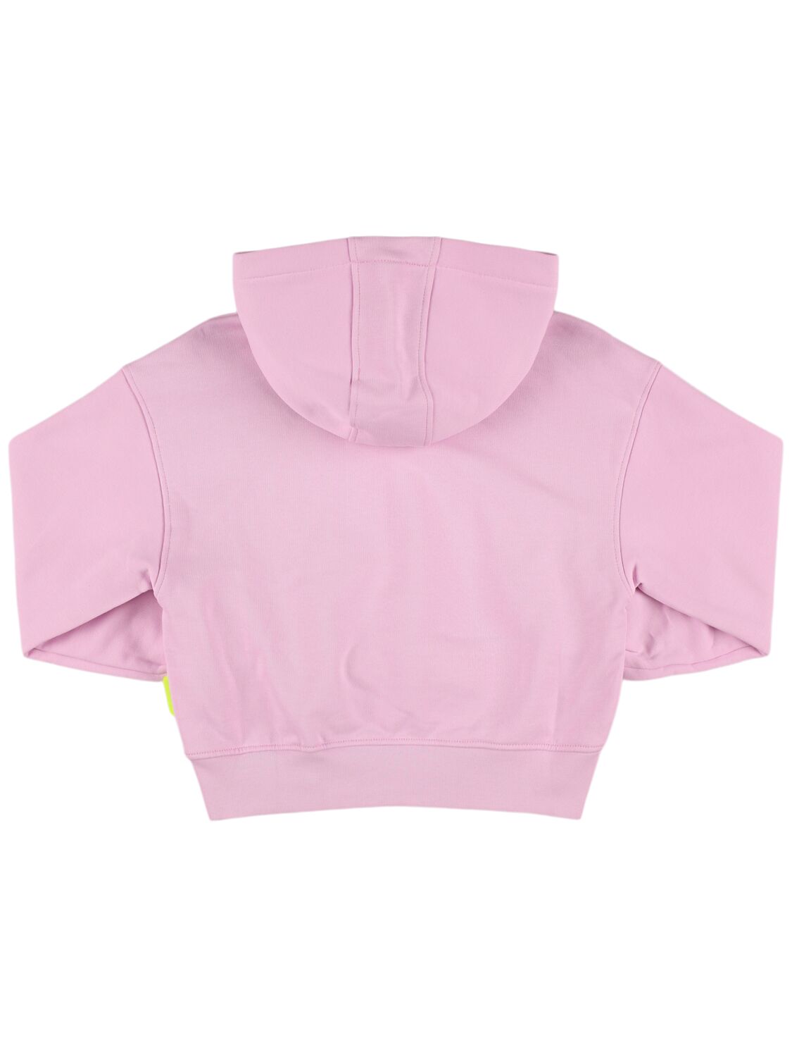 Shop Barrow Printed Cotton Hoodie In Pink