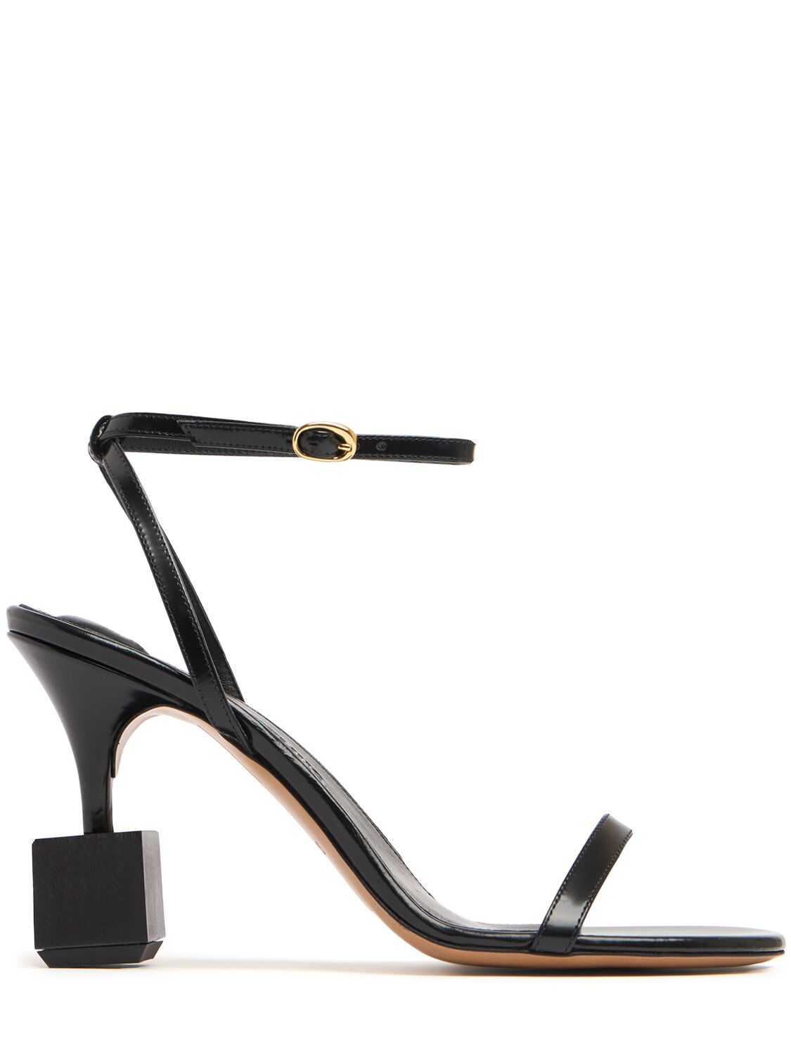 Shop Jacquemus 90mm Les Sandales Bisou Sandals In Black