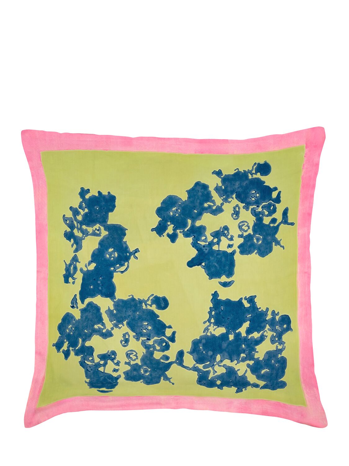 Stories Of Italy Hortensia Cushion In Green