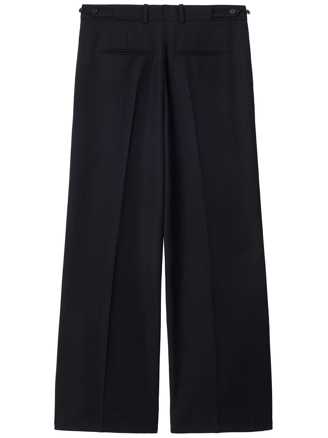 Shop Carven Grain De Poudre Wide Pants In Black