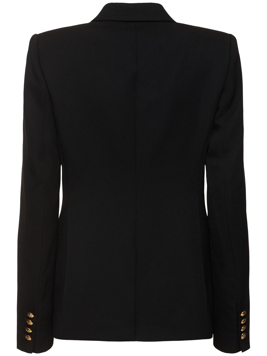 Shop Nili Lotan Veda Wool Gabardine Blazer In Black