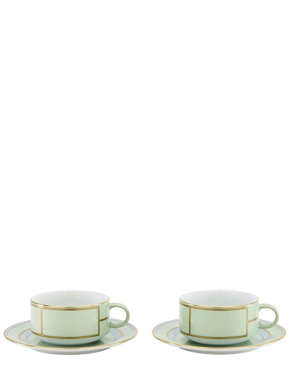 GINORI 1735 DIVA COLONNA 2-PIECE TEA SET 