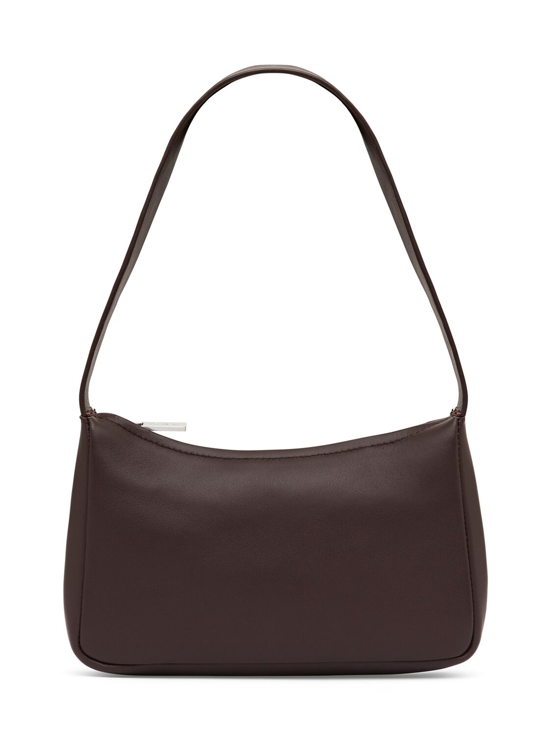 St.agni 90s Petit Leather Shoulder Bag In Chocolate