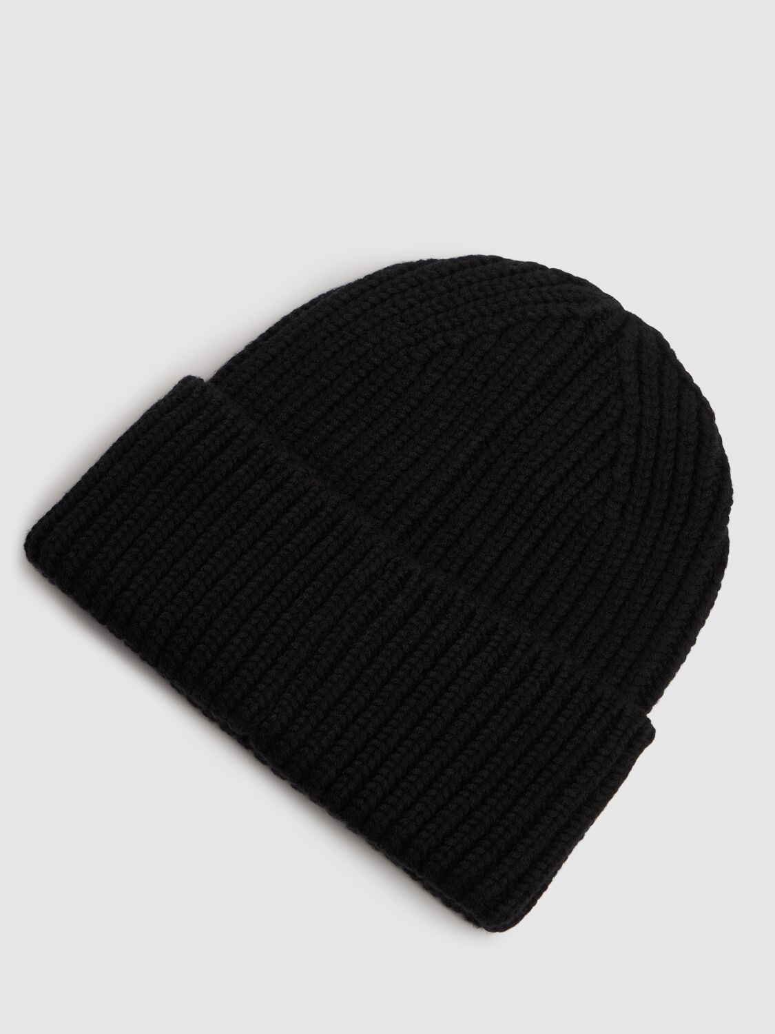 Shop Mackage Jude-wz Beanie W/ Logo In Black