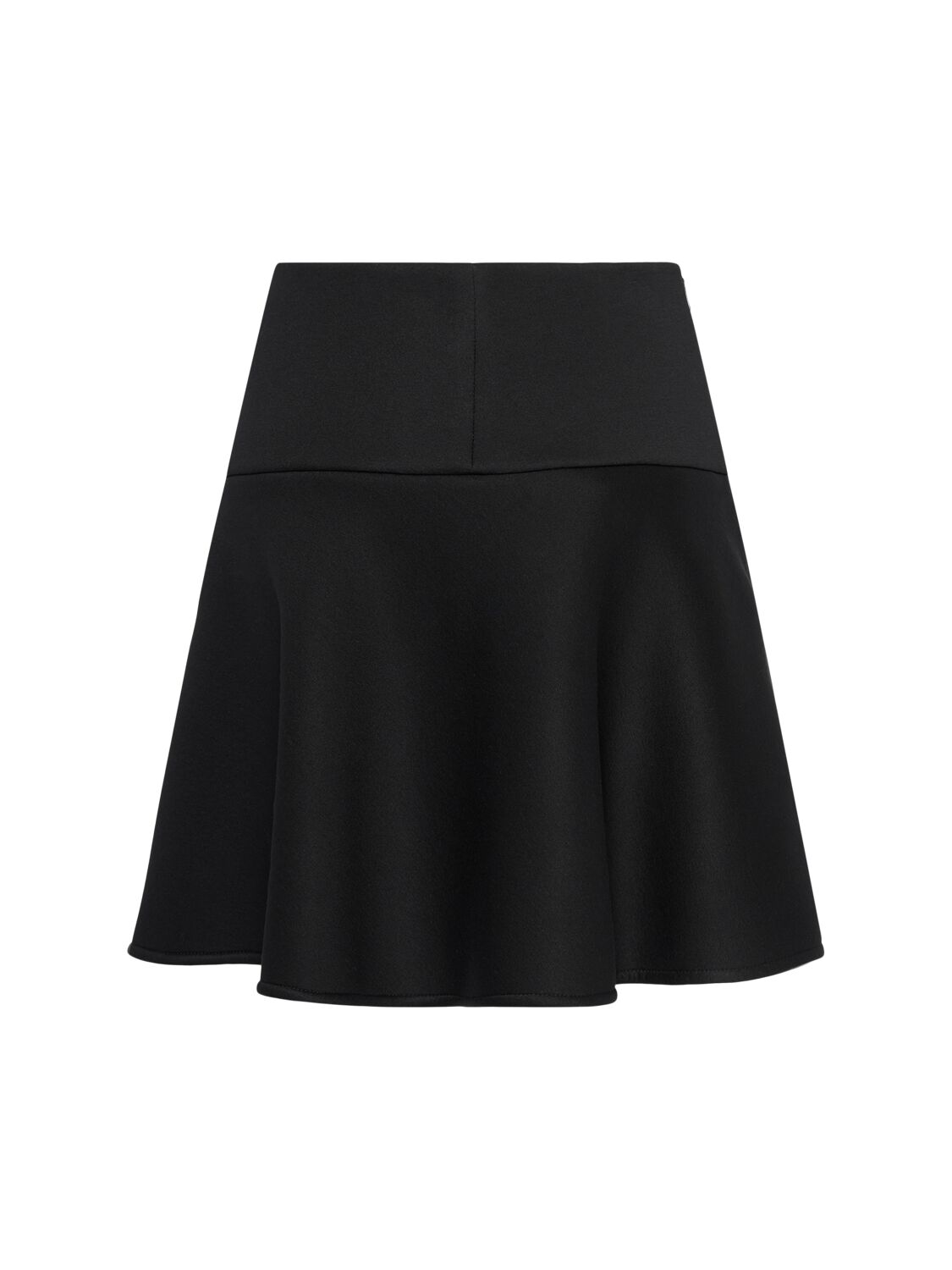 Moncler Neoprene Mini Skirt In Black