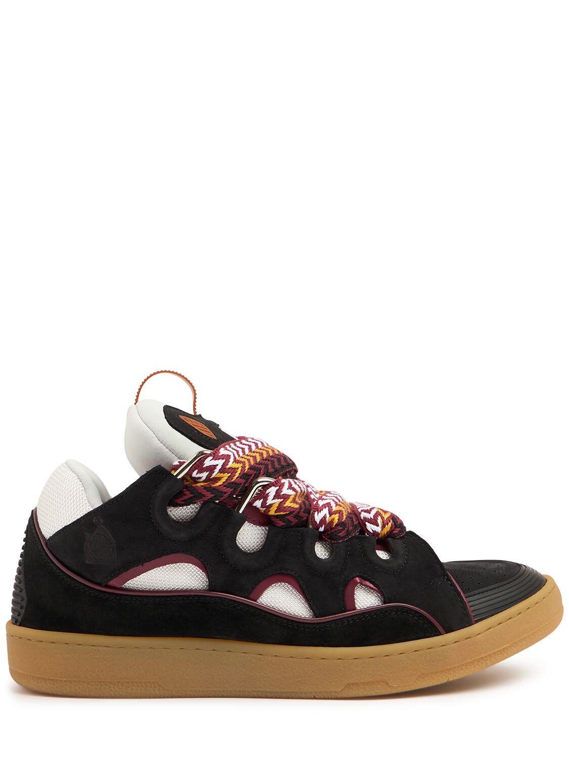 Shop Lanvin Skate Sneakers In Honey/black