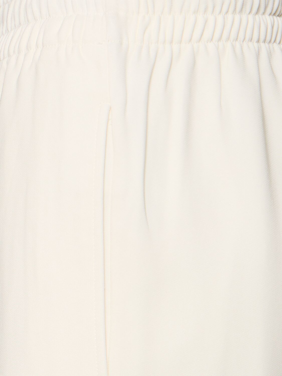 Shop Anine Bing Soto Viscose Pants In Ivory