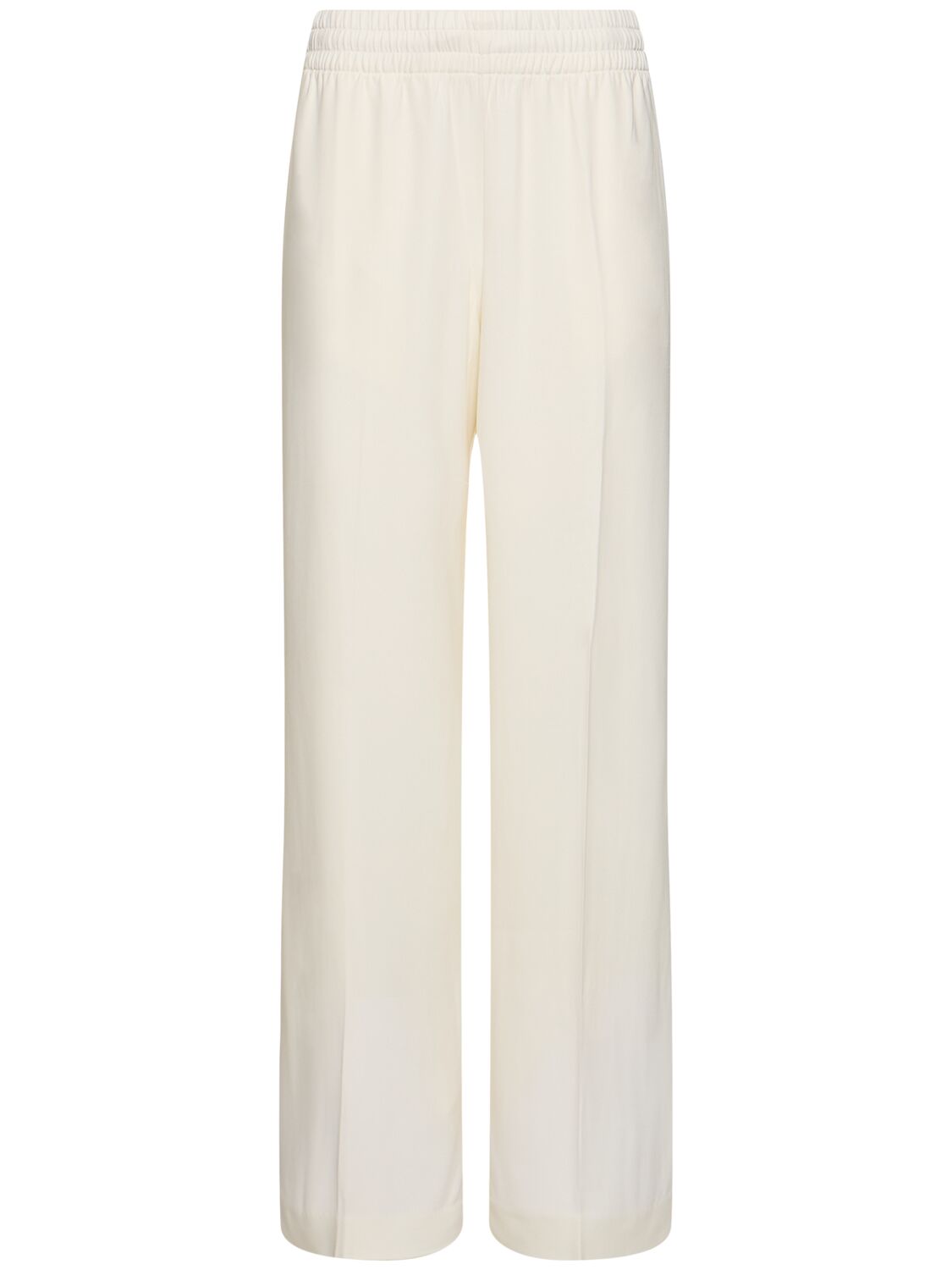 Anine Bing Soto Viscose Pants In Ivory