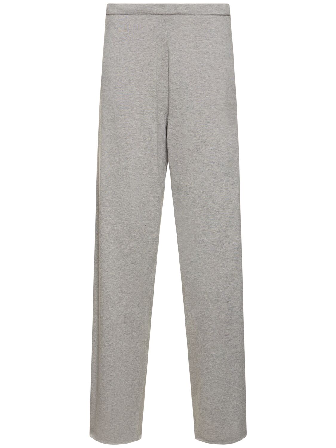 Extreme Cashmere Relax Cotton & Cashmere Pants In Gray