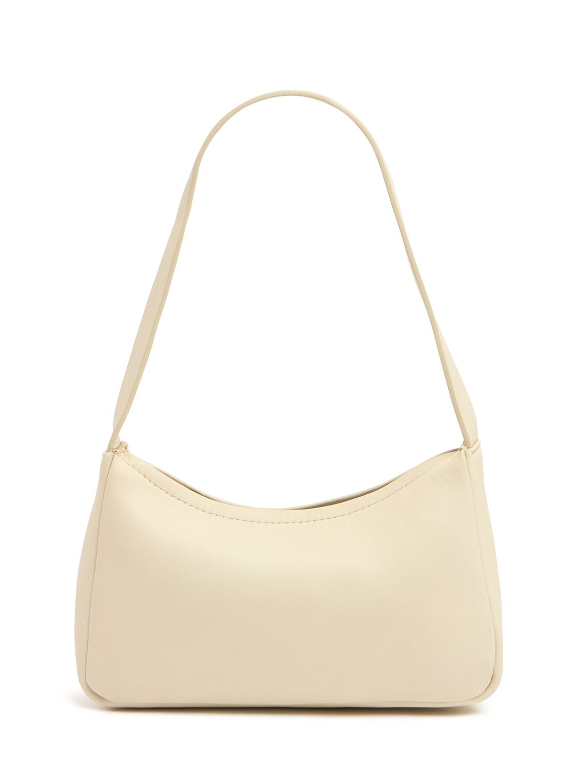 St.agni 90s Petit Leather Shoulder Bag In Tofu