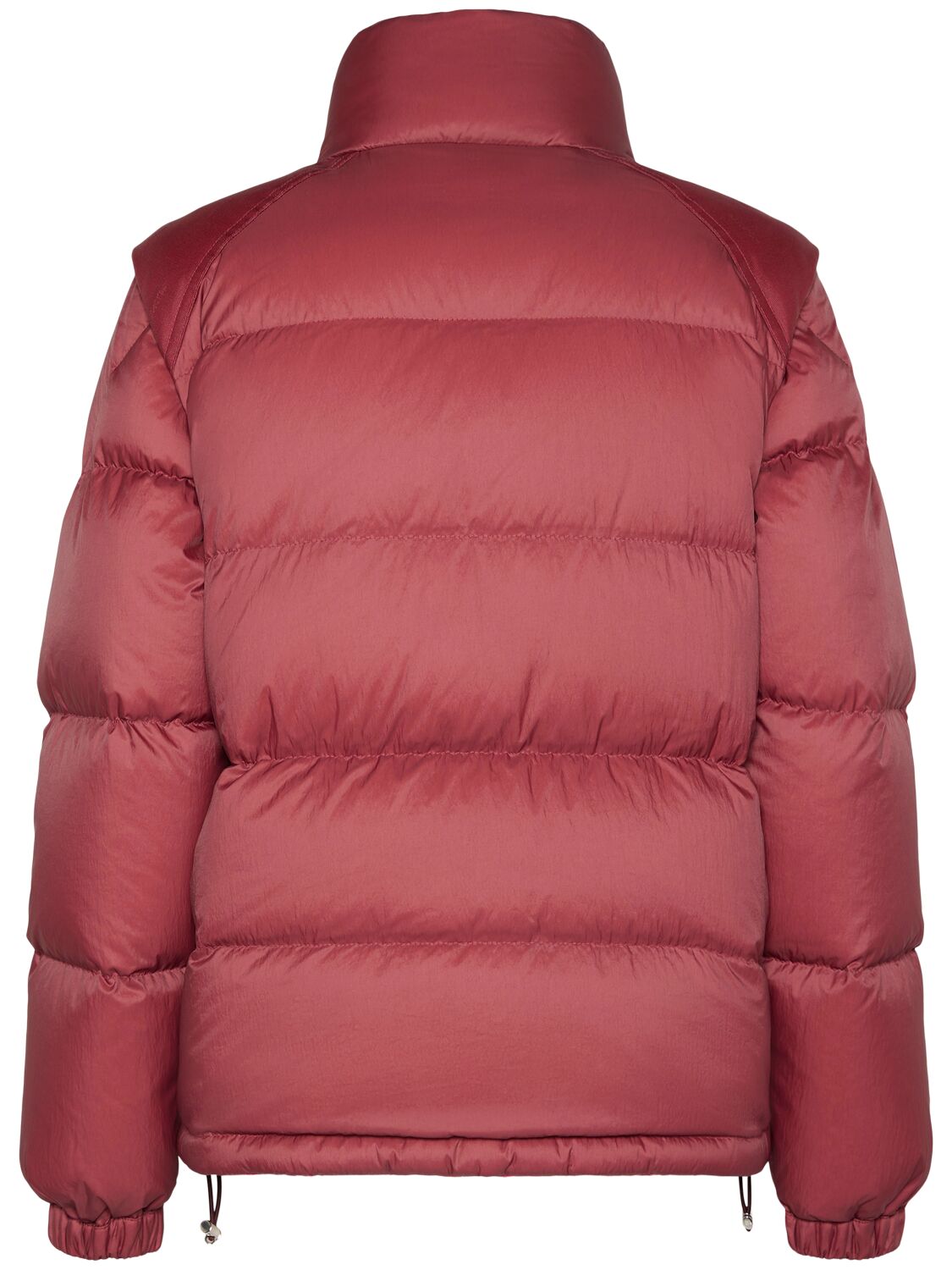 Shop Moncler Re-icons Verone Down Jacket In Bordeaux