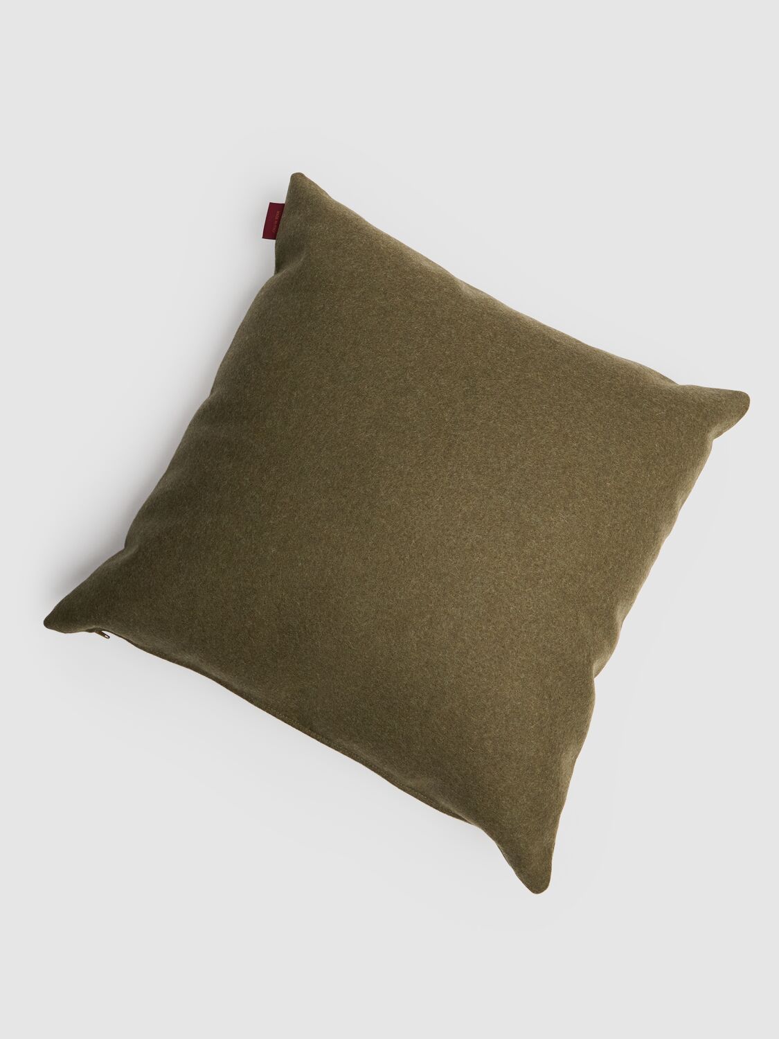 Shop Etro Pegaso Embroidered Cushion In Green