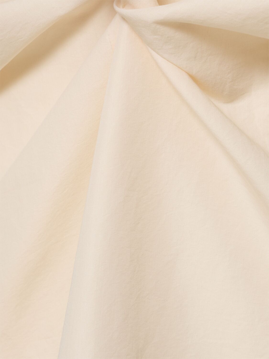 Khaite Webster Silk Blend Organza Long Dress In White