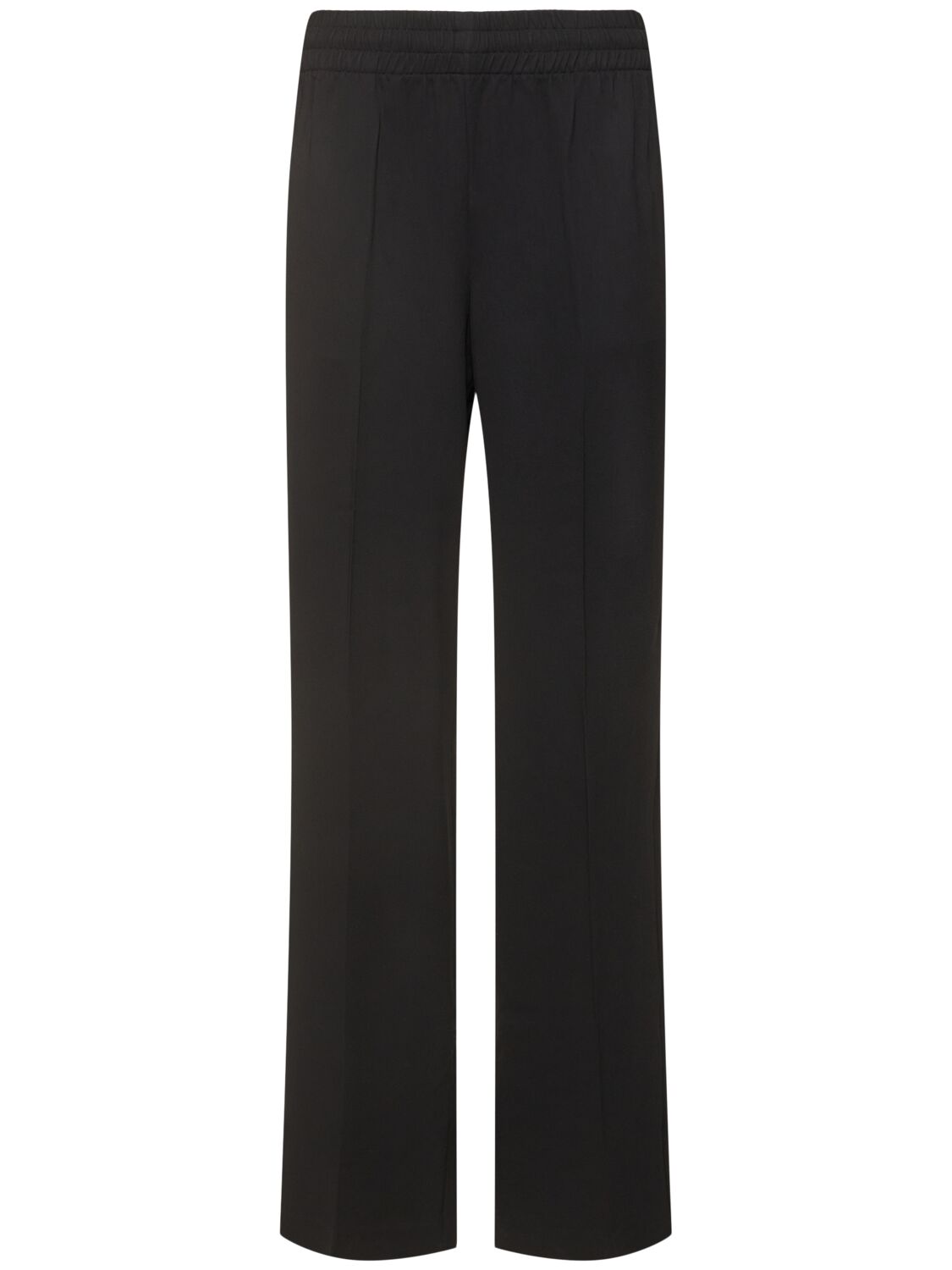 Anine Bing Soto Stretch Viscose Pants In Black