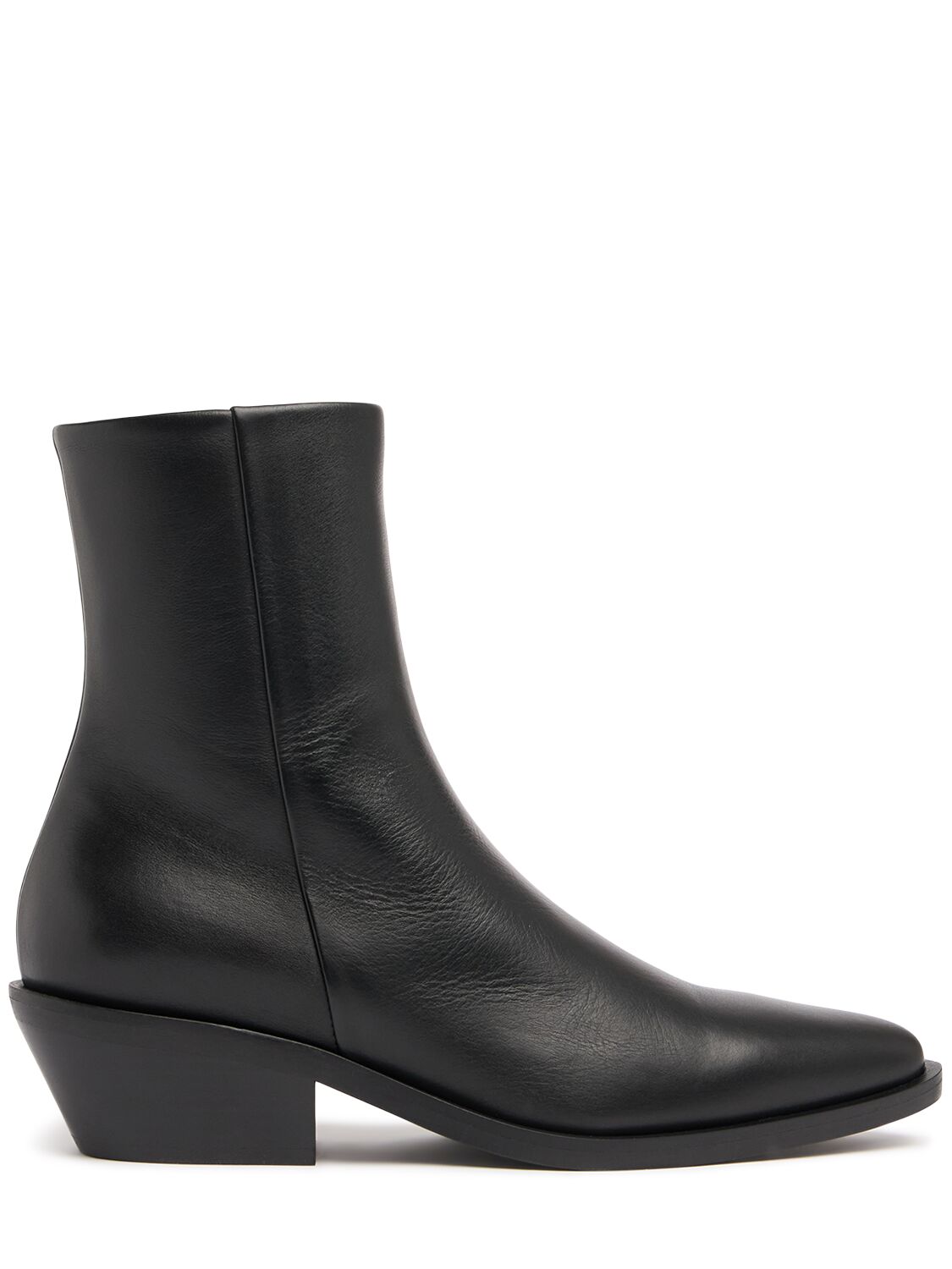 40mm Hudson Leather Ankle Boots
