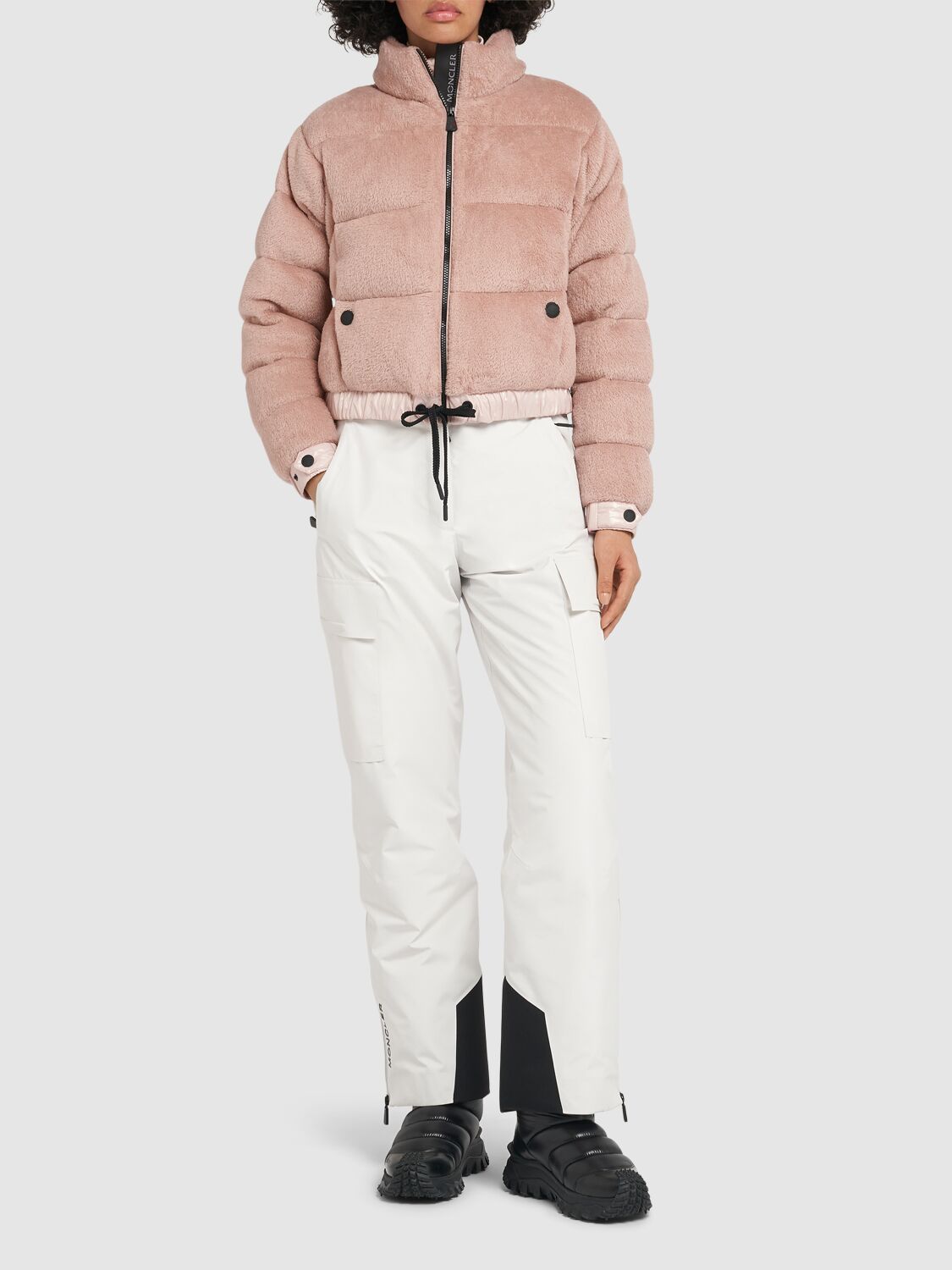 MONCLER AYSE TECH DOWN JACKET 