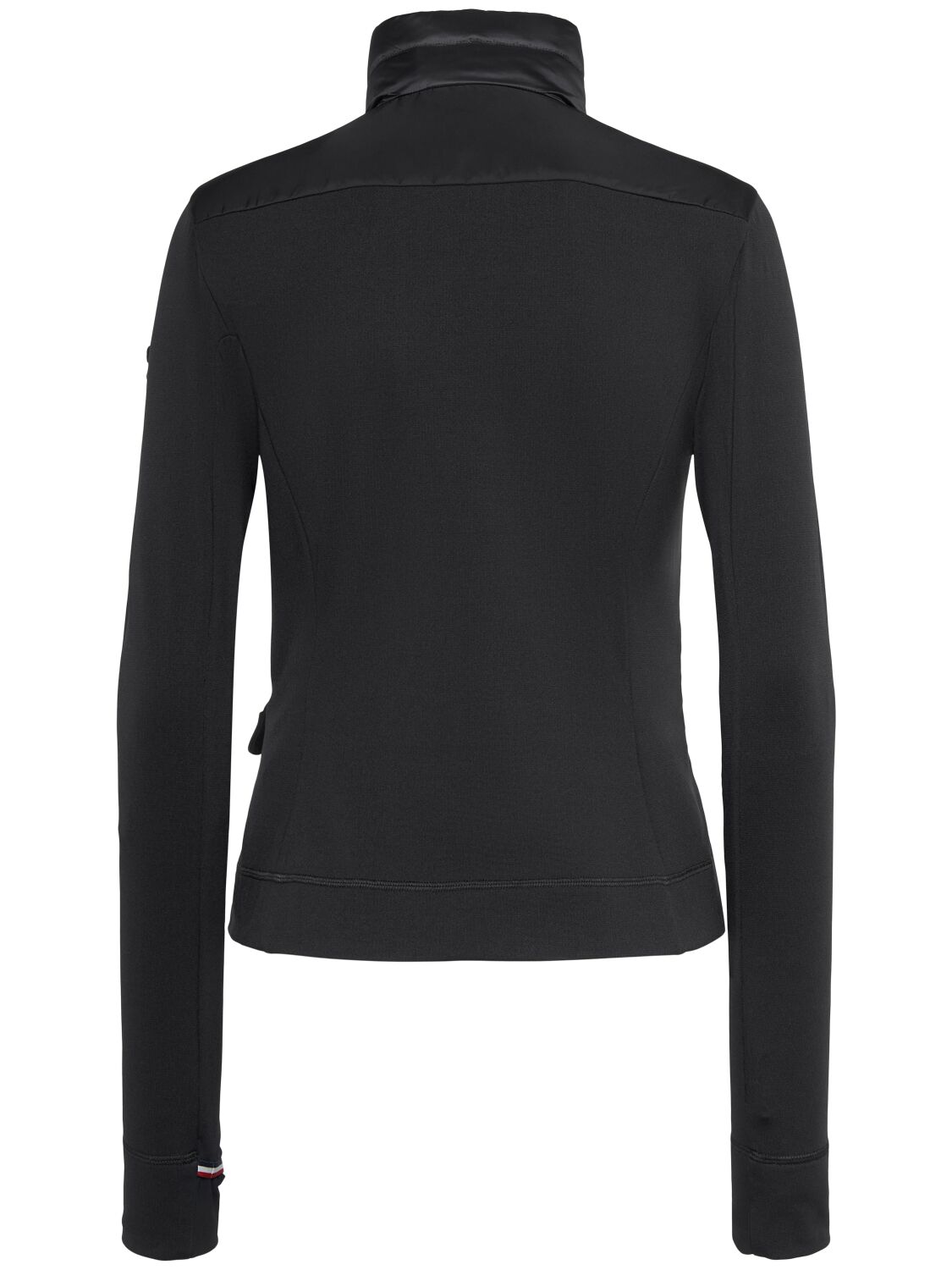 MONCLER PADDED POLARTEC ZIP-UP SWEATSHIRT 