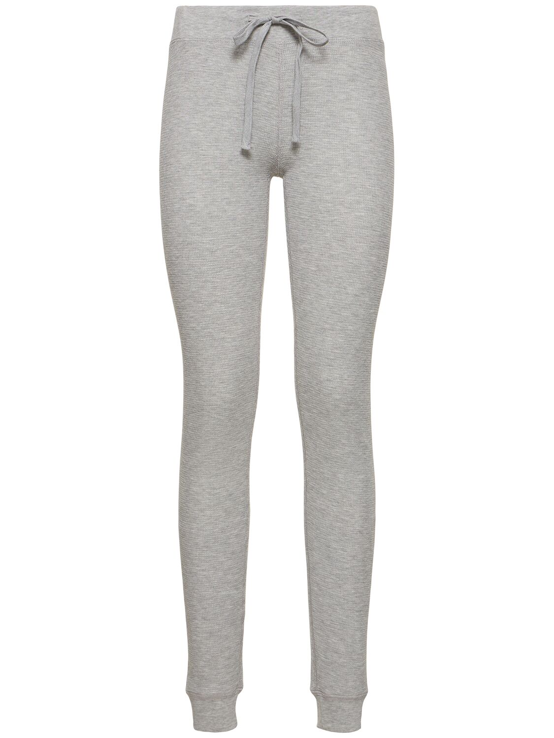 Éterne Thermal Jersey Drawstring Pants In Grey