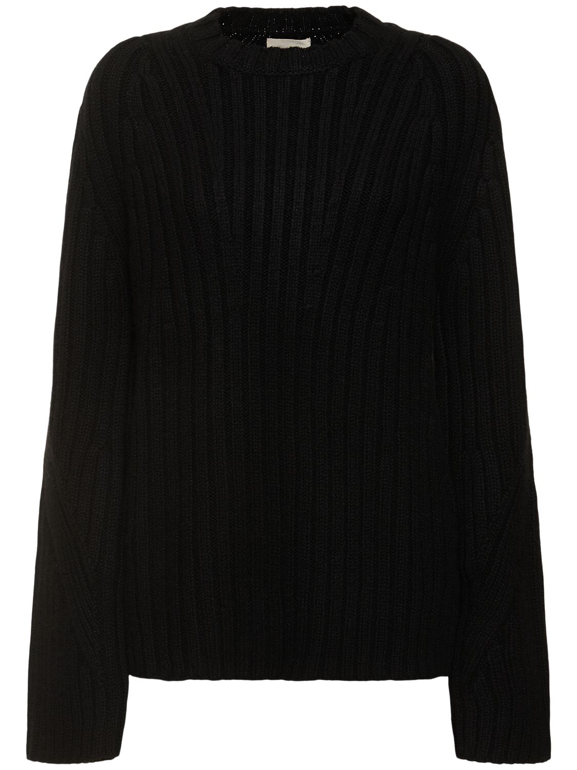 Khaite Calvin Cashmere Sweater In Black