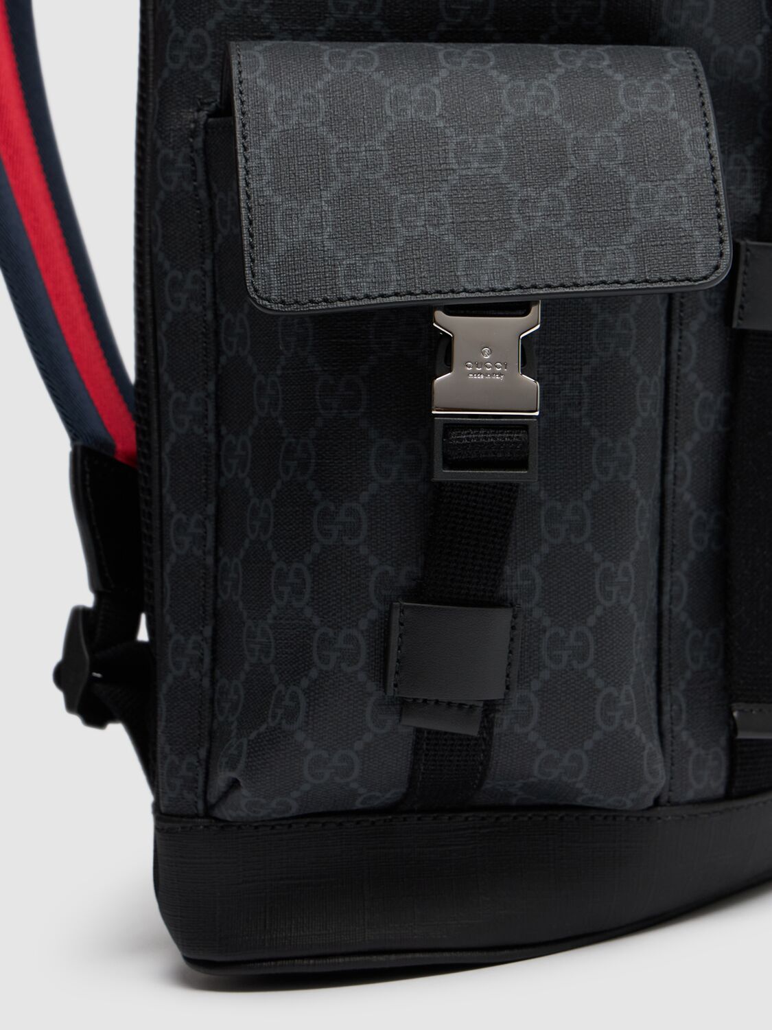 Shop Gucci Gg Black Backpack