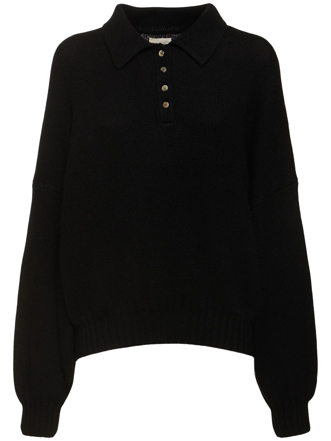 Khaite Rene Cashmere Sweater In Black