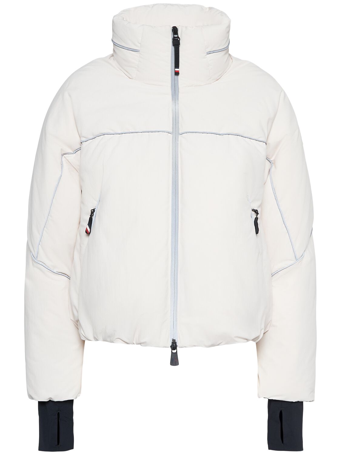 Shop Moncler Klais Tech Down Jacket In White