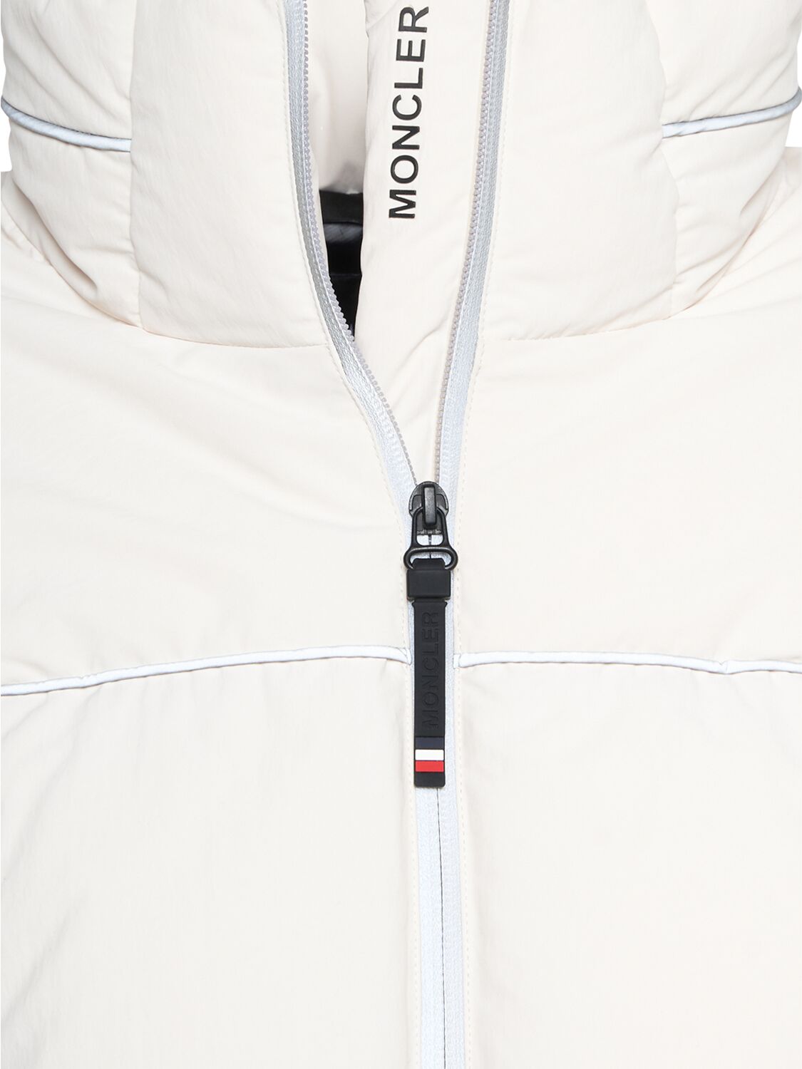 Shop Moncler Klais Tech Down Jacket In White