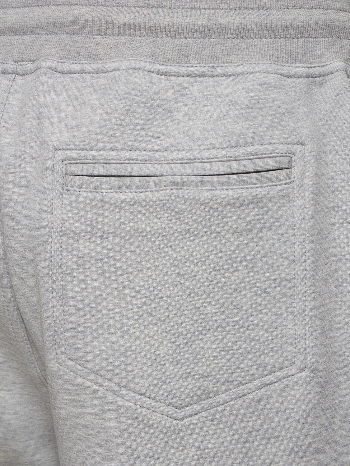 Shop Brunello Cucinelli Leisure Sweatpants In Grey