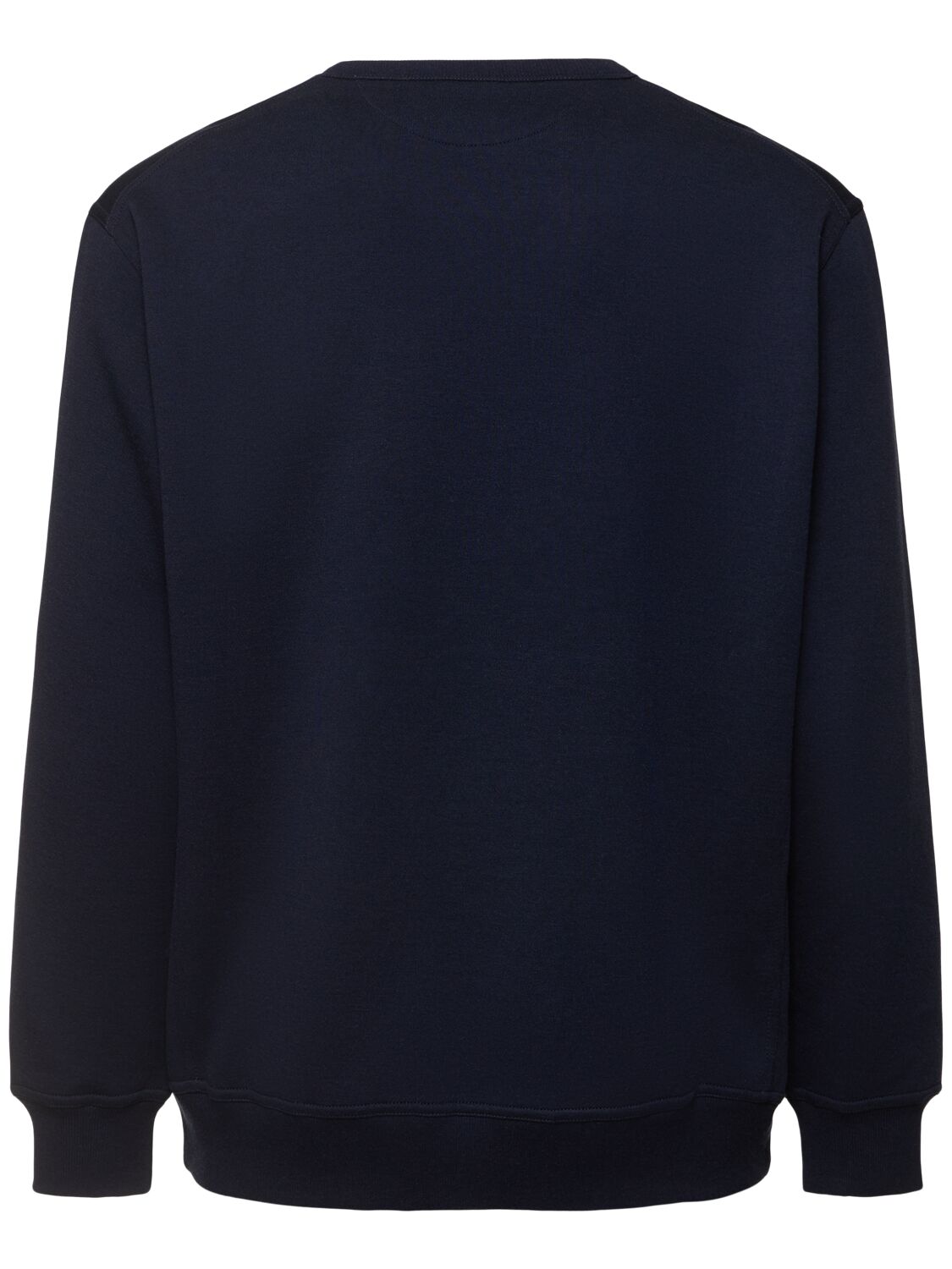 Shop Brunello Cucinelli Fine Crewneck Sweatshirt In Blue Cobalt