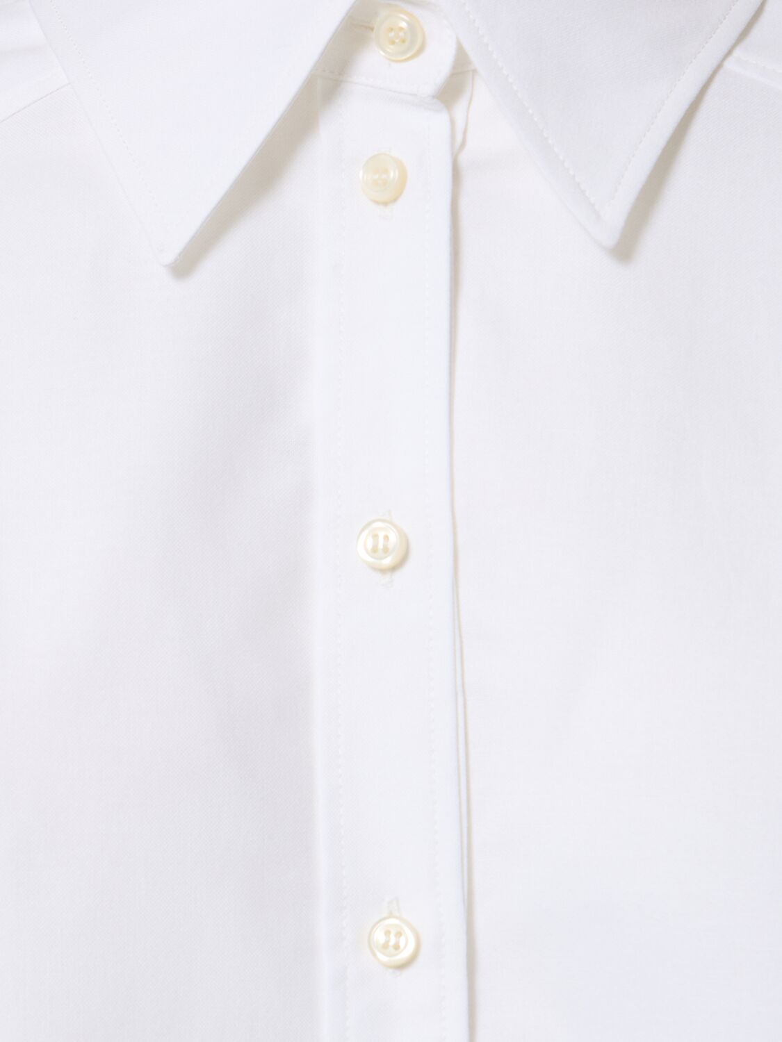 Shop The Andamane Sally Boxy Cotton Poplin Shirt In White