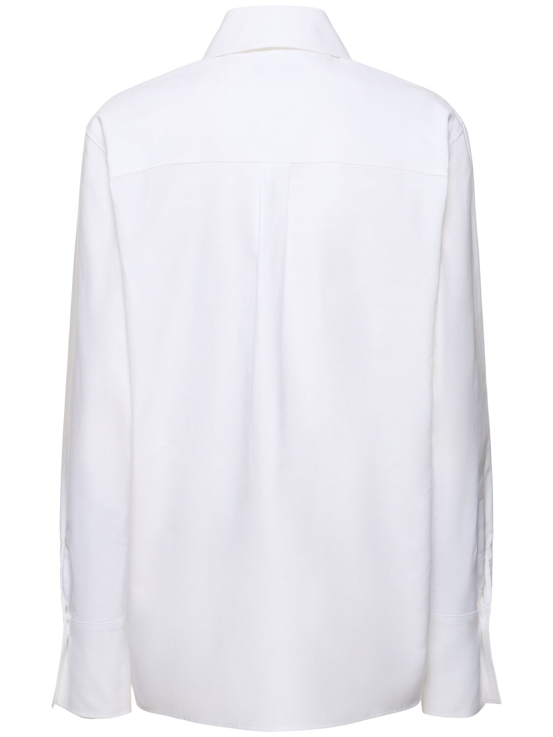 Shop The Andamane Sally Boxy Cotton Poplin Shirt In White