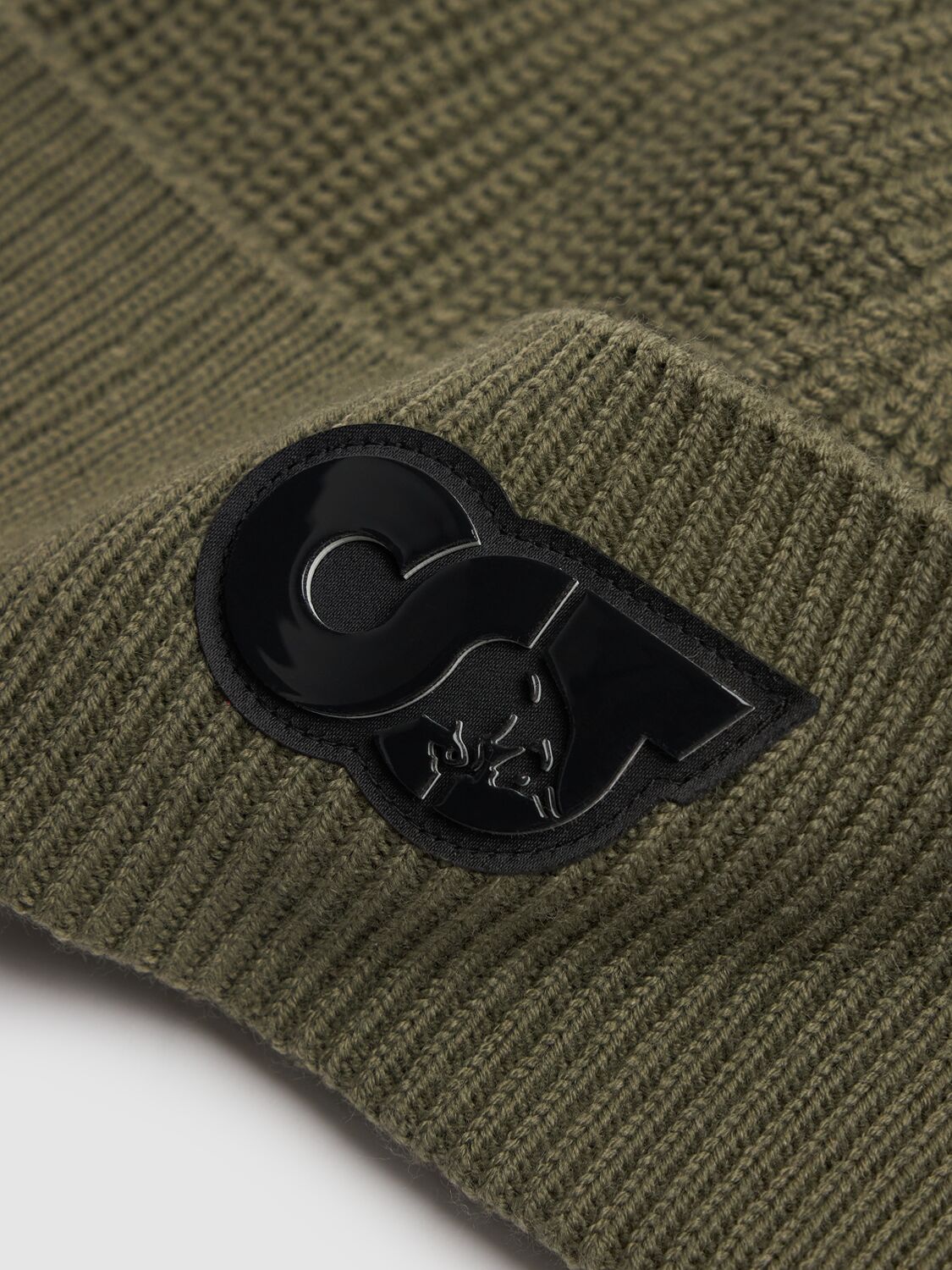 Shop Alphatauri Ada Beanie In Olive Green