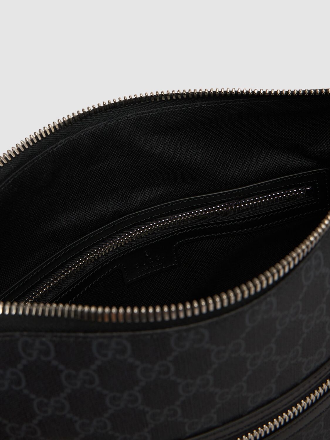 Shop Gucci Gg Black Crossbody Bag