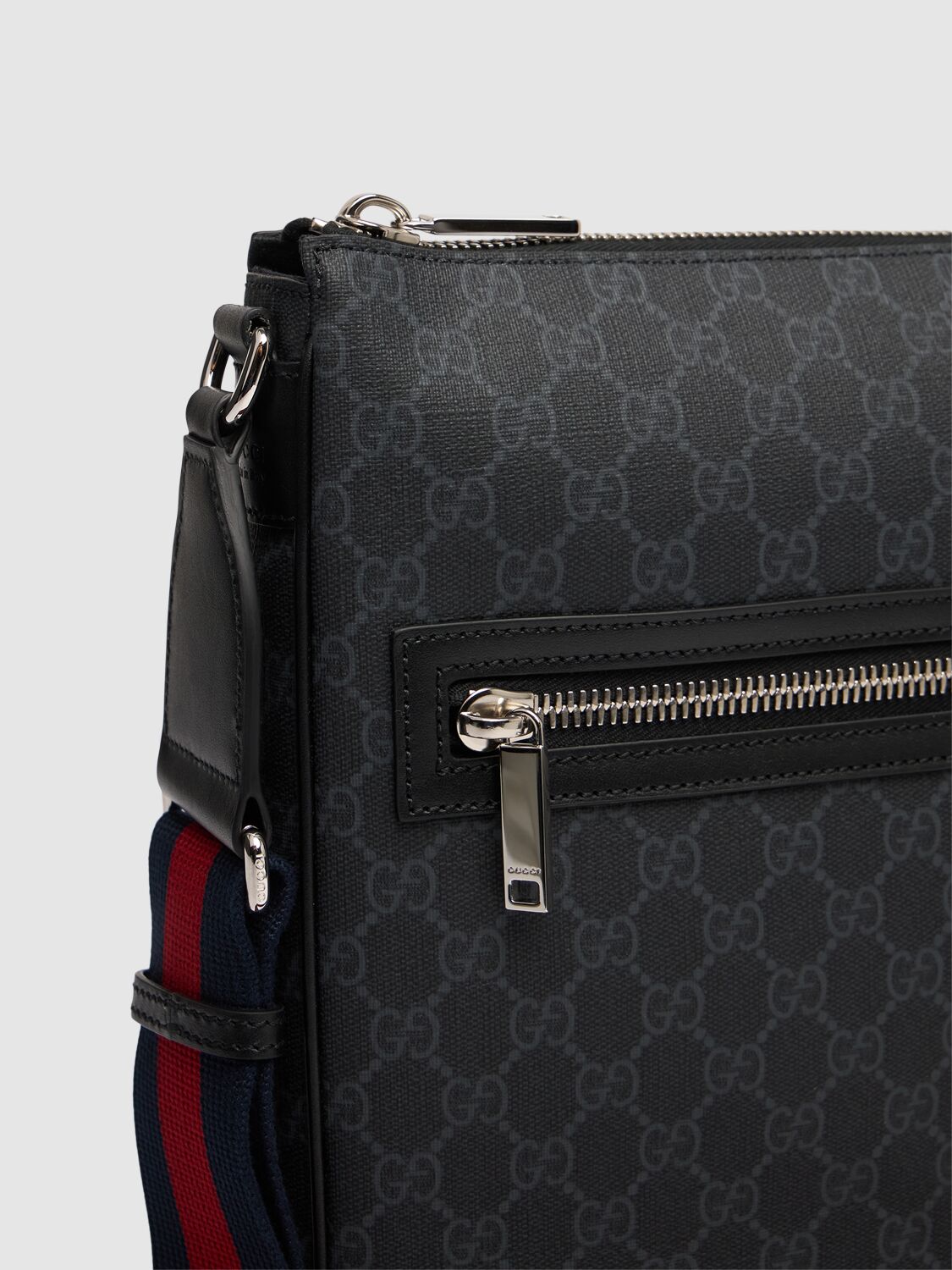 Shop Gucci Gg Black Crossbody Bag