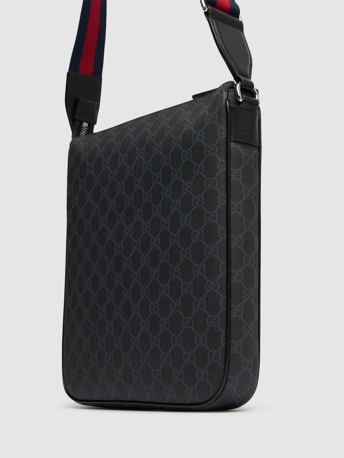 Shop Gucci Gg Black Crossbody Bag