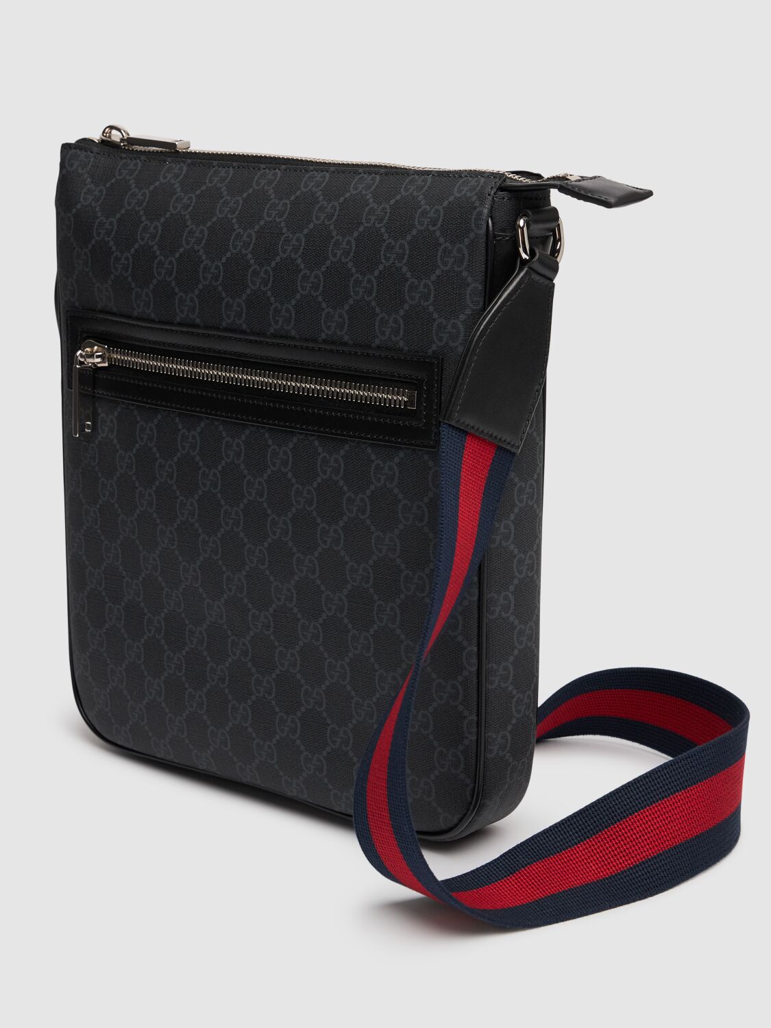 Shop Gucci Gg Black Crossbody Bag