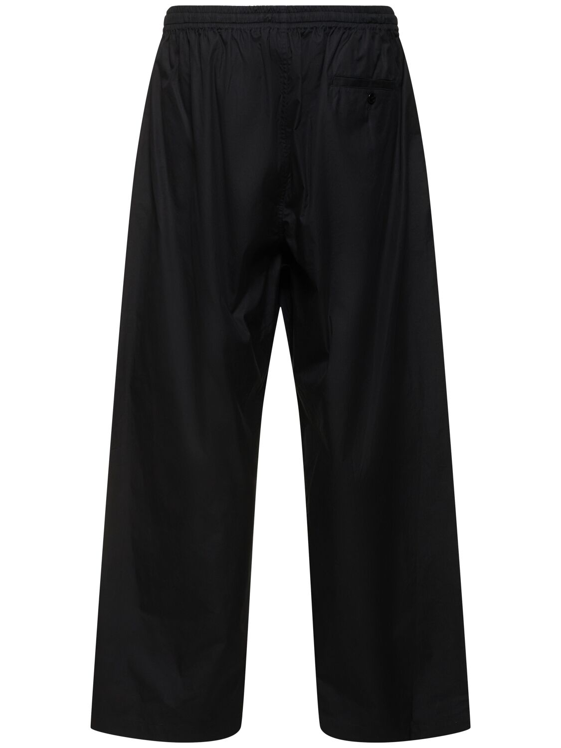 Shop Lemaire Taekwondo Pants In Caviar