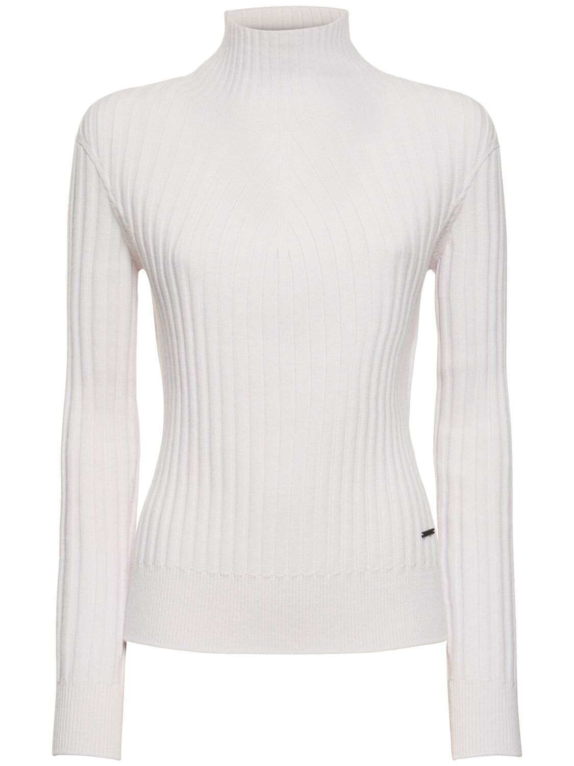 Alphatauri Foras Turtleneck Knit Jumper In White