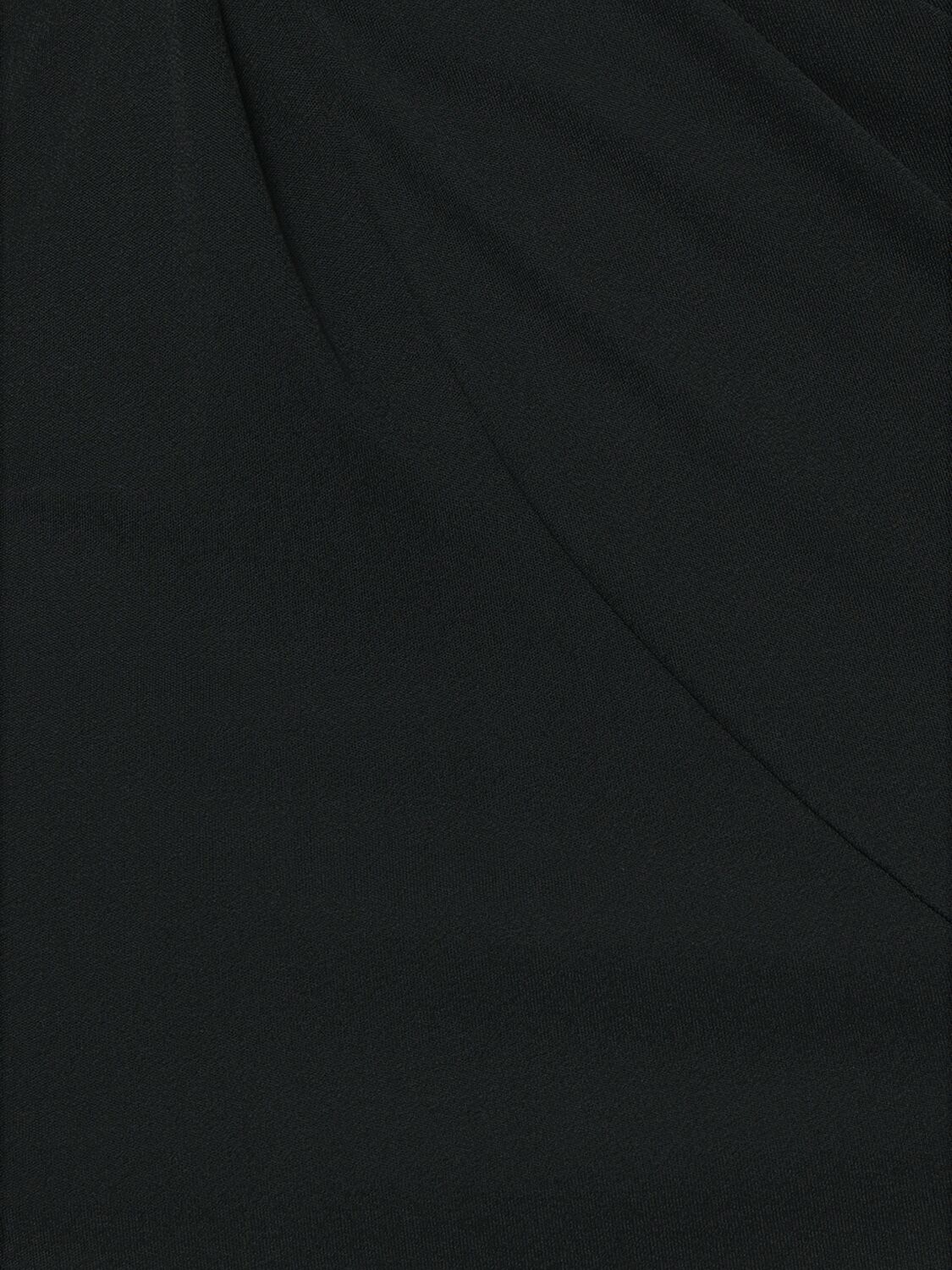 Jacquemus La Jupe Peplo Long Skirt W/ Slit In 黑色