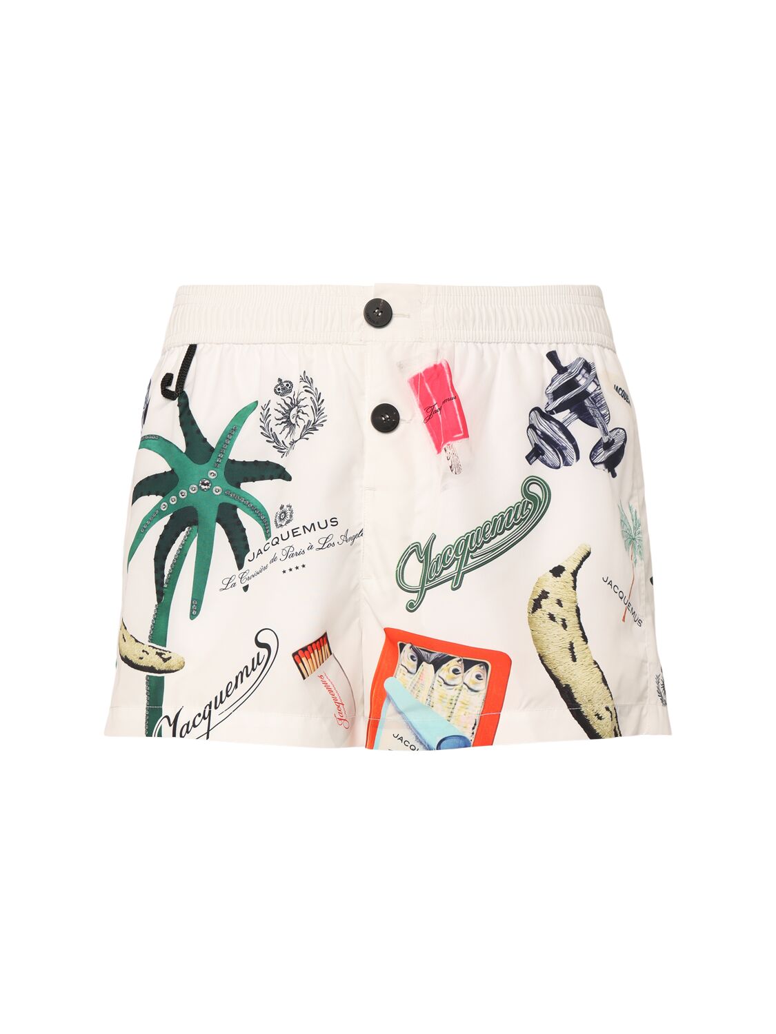 JACQUEMUS Le Maillot Puntini Nylon Swimwear