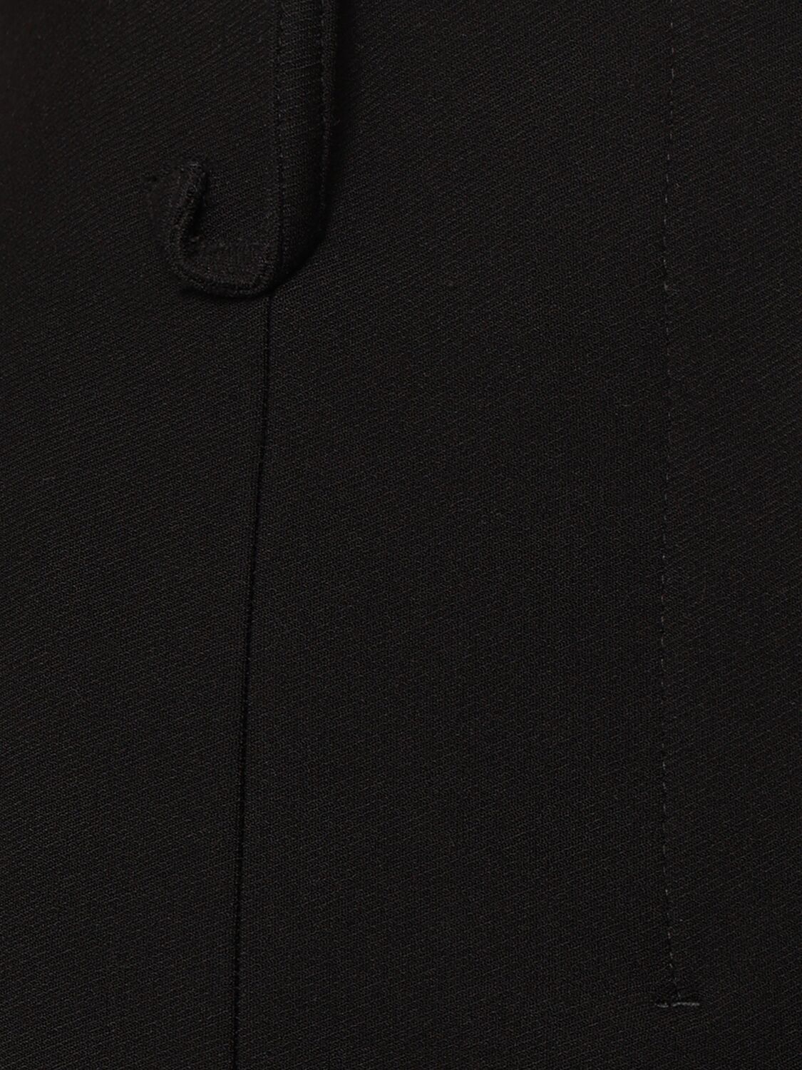 Jacquemus Tailored Black Trousers With Cropped Length In 黑色