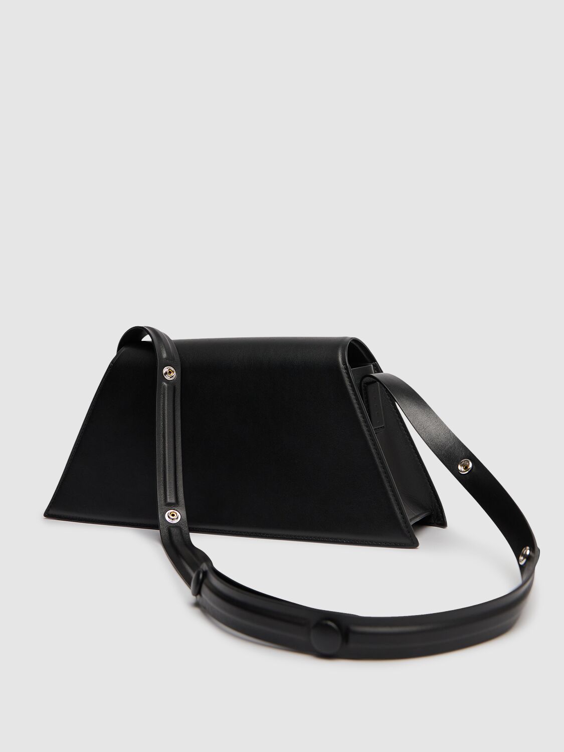 MARNI MEDIUM LEATHER SHOULDER BAG 