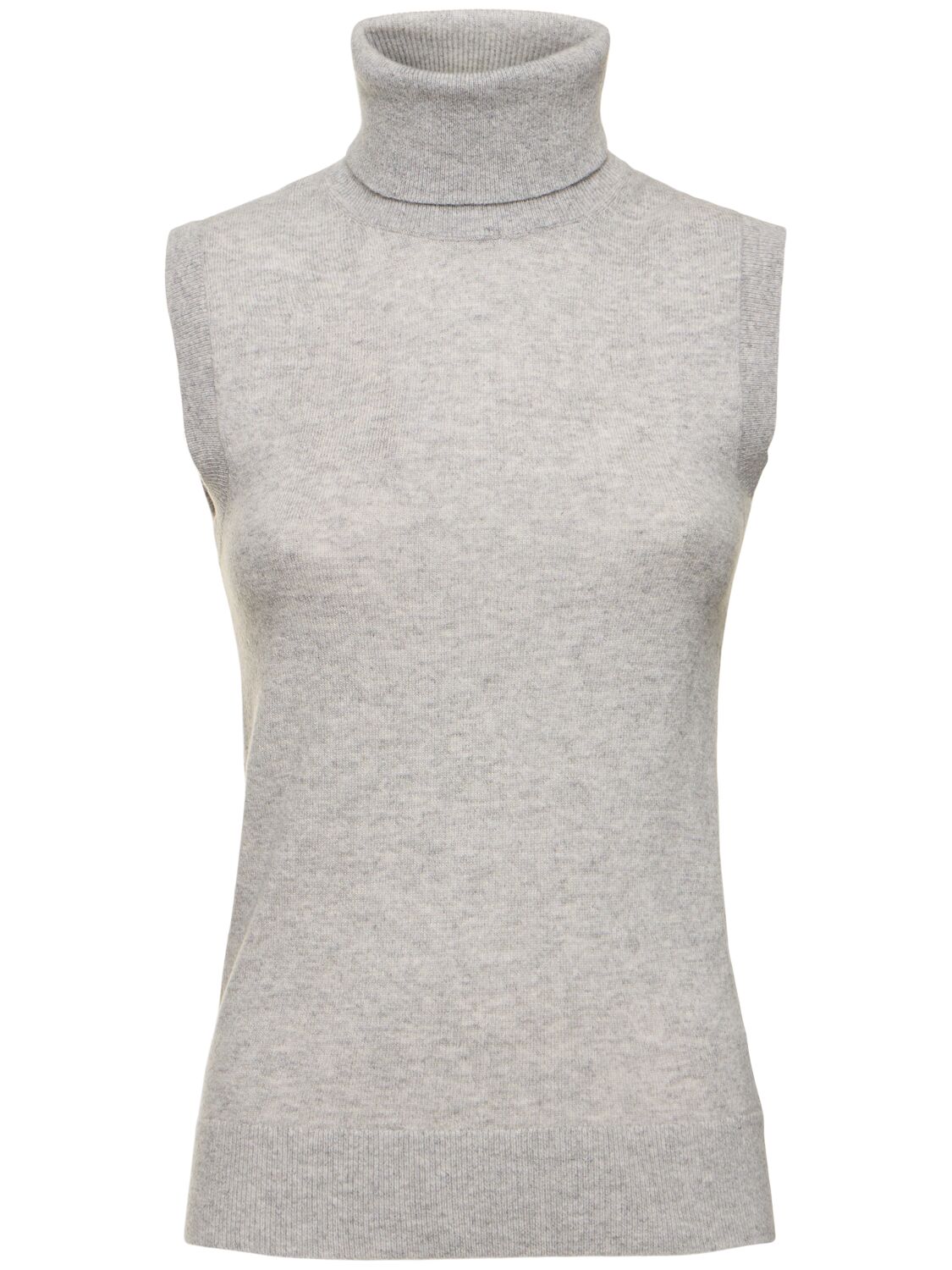 Cashmere Turtleneck Vest