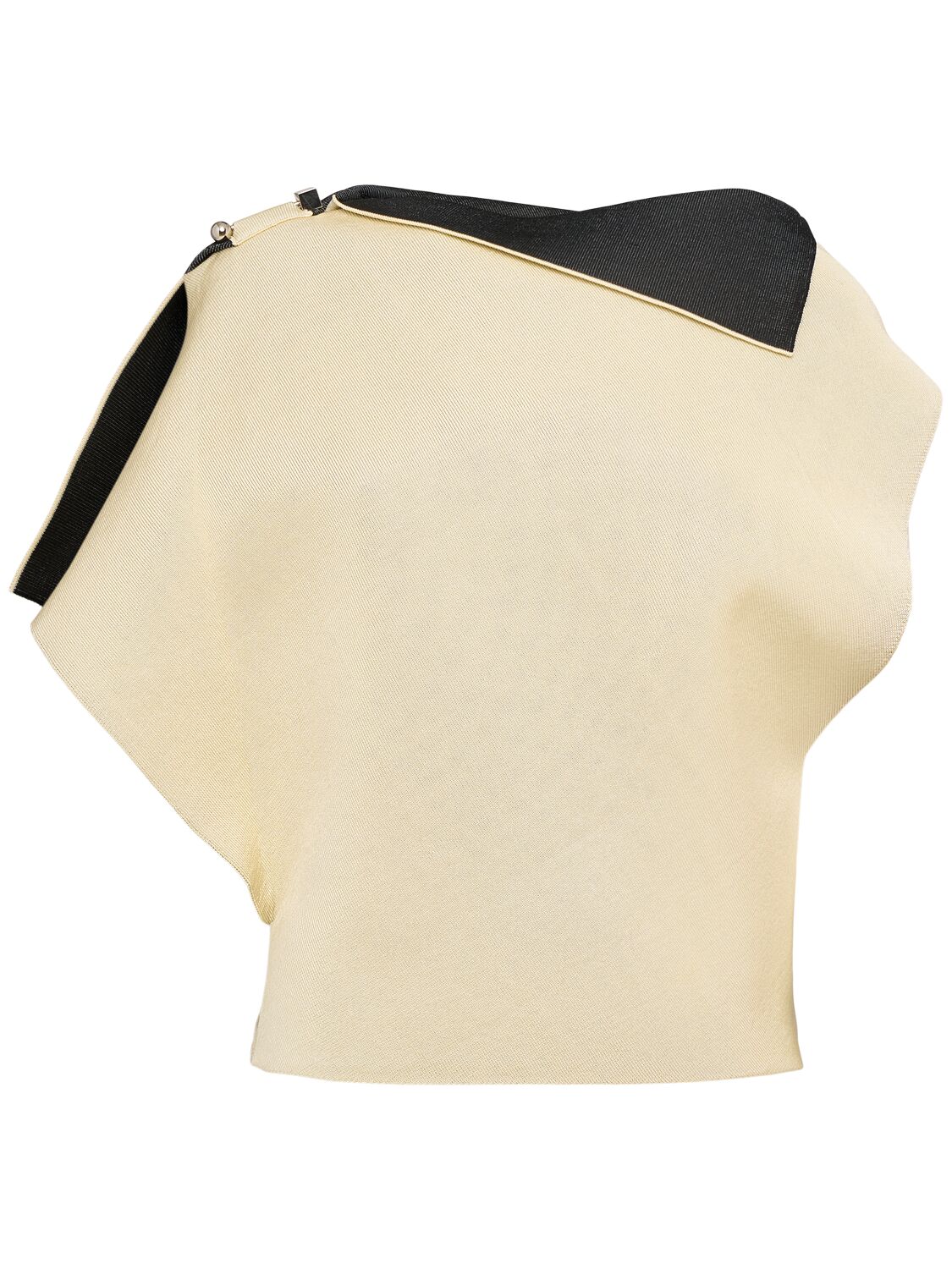 Haut Asymétrique La Maille Trapeze - JACQUEMUS - Modalova