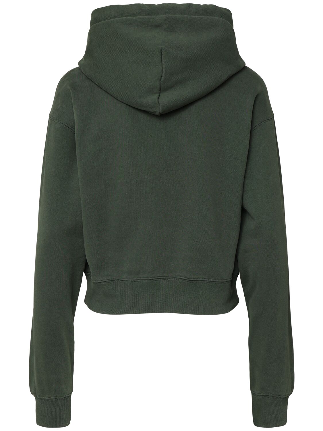 Jacquemus Logoed Hoodie In 深绿色