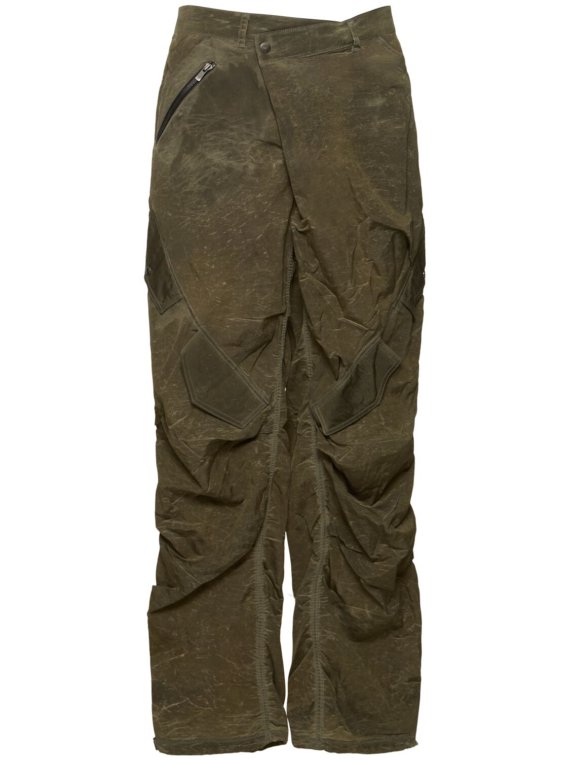 Shop Andersson Bell Xeno Multi Military Pants In Khaki