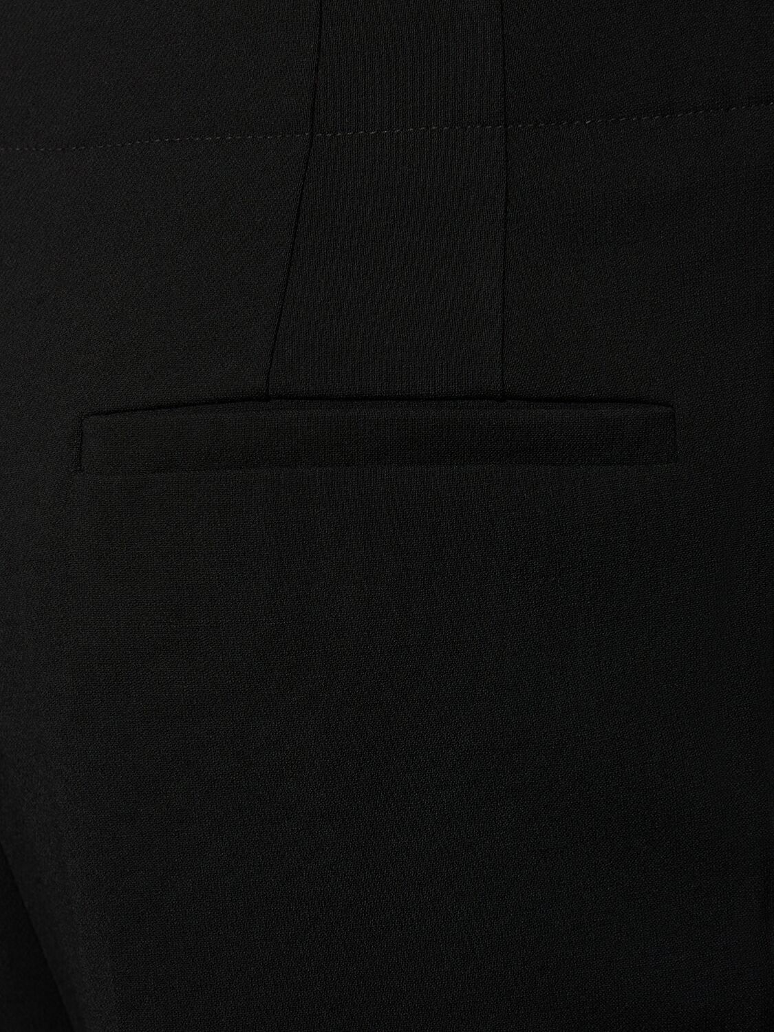 Tove Eydi Stretch Wool Blend Pants In Black