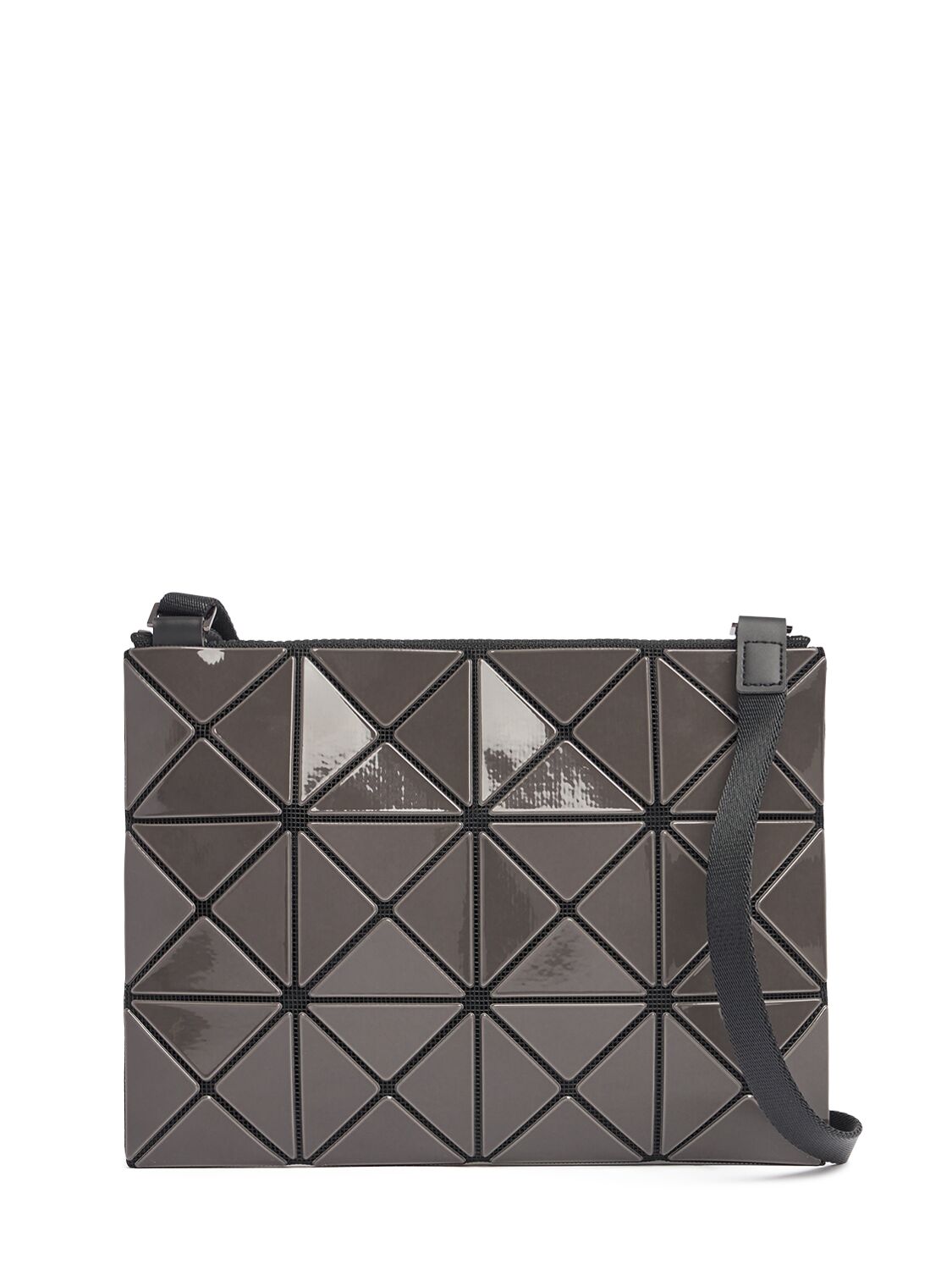 Bao Bao Issey Miyake Lucent Color Crossbody Bag In Grey