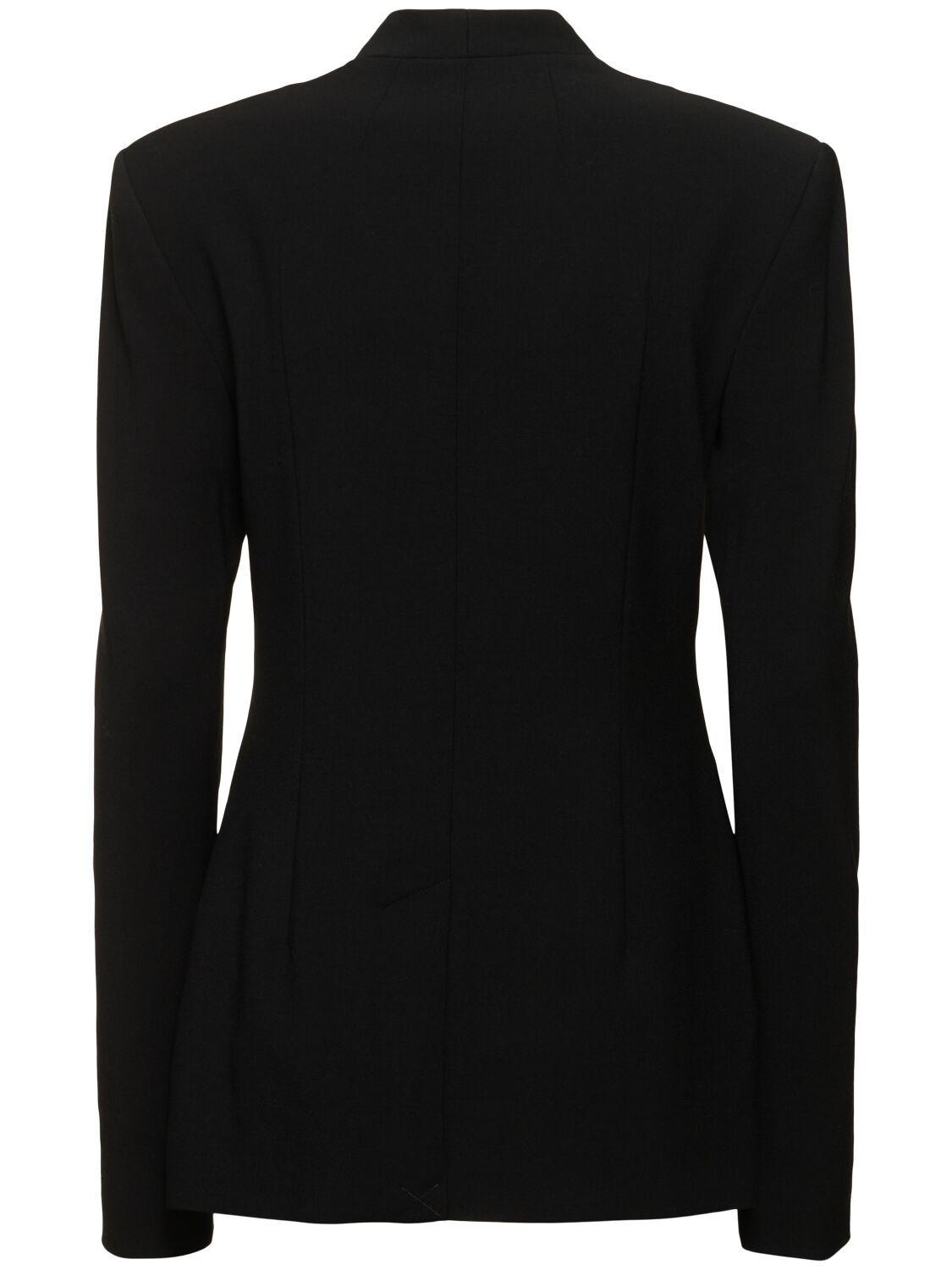 Shop Tove Selena Viscose Blend Blazer In Black