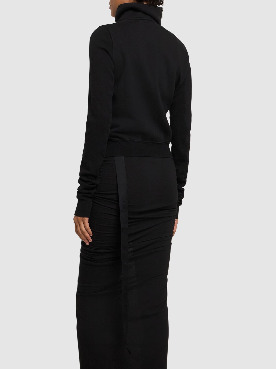 Rick Owens Drkshdw Drkshdw By Rick Owens Woman Sweatshirt Black Size Xl Cotton In Black